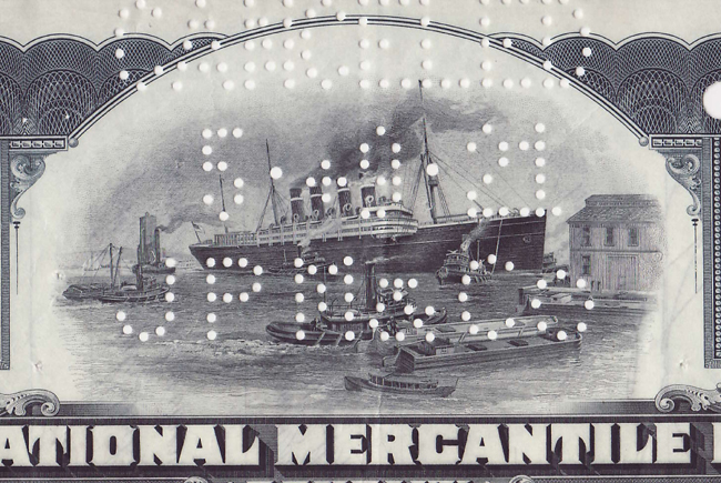 Aandeel International Mercantile Marine