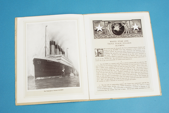 Brochure RMS Olympic